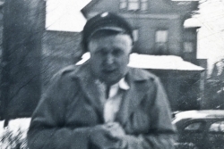 Paul returning from his last sail of the year, circa 1944
