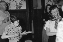 Paul Sr., Pat, Charles and Martha, circa April 1951