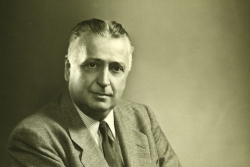 Paul M. Angell, Born February 23, 1899.  Died  April 15, 1984.  Circa 1955.