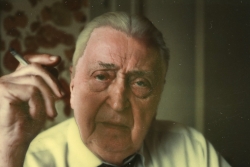 Paul M. Angell at Jackson Street house, circa 1970