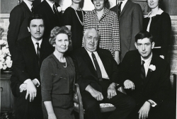 Back: Robert, Paul, Georgia Hale, Adele Churinoff, Charles, Patricia Olson, Front: Tom, Gwen, Paul, James   Not shown: Joanne Pierce, circa 1963.