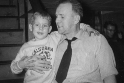 Dan and George Churnoff Sr., circa 1951.