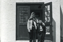 Pat and Tom at Pikes Peak, Co. 1950